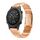 Per Garmin MARQ Commander cinturino in acciaio inossidabile da 22 mm con guscio di tartaruga (oro rosa)