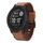 Per Garmin Instinct 2X Solar cinturino in pelle con fibbia in acciaio da 26 mm (marrone)