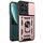 Per Honor X6b Custodia per fotocamera scorrevole in TPU+PC (oro rosa)