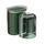 Porta spazzolino da denti con tazza di lavaggio, montaggio a parete, per casa, bagno, scaffale multifunzionale (verde trasparente)