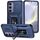 Per Samsung Galaxy S24 FE 5G Custodia per telefono con supporto scorrevole Camshield (blu) Per Samsung Galaxy S24 FE 5G Custodia per telefono con supporto scorrevole Camshield (blu)