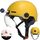 M6 1080P HD Camera Recorder Casco da ciclismo intelligente, dimensioni: 54-63 cm (giallo)
