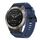 Per Garmin Fenix 6 Sapphire GPS Nylon Canvas Quick Release 22mm Watch Band (Blu) Per Garmin Fenix 6 Sapphire GPS Nylon Canvas Quick Release 22mm Watch Band (Blu)