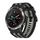 Per cinturino da orologio Garmin Descent MK2 / MK2i in nylon e tela a sgancio rapido da 26 mm (nero grigio) Per cinturino da orologio Garmin Descent MK2 / MK2i in nylon e tela a sgancio rapido da 26 mm (nero grigio)