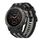 Per Garmin Fenix 5X / 5X Puls Nylon Canvas Quick Release 26mm Cinturino per orologio (nero grigio) Per Garmin Fenix 5X / 5X Puls Nylon Canvas Quick Release 26mm Cinturino per orologio (nero grigio)