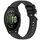 Per Garmin Forerunner 165 cinturino in silicone con trama a strisce da 20 mm (nero) Per Garmin Forerunner 165 cinturino in silicone con trama a strisce da 20 mm (nero)