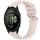 Per Garmin Forerunner 165 Music Stripe Texture cinturino in silicone da 20 mm (rosa)