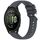 Per Garmin Forerunner 165 Music Stripe Texture cinturino in silicone da 20 mm (grigio scuro) Per Garmin Forerunner 165 Music Stripe Texture cinturino in silicone da 20 mm (grigio scuro)
