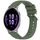 Per Garmin Active 5 cinturino in silicone con texture a strisce da 20 mm (verde scuro) Per Garmin Active 5 cinturino in silicone con texture a strisce da 20 mm (verde scuro)