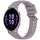 Per cinturino in silicone con texture a strisce Garmin Active 5 da 20 mm (viola Roland) Per cinturino in silicone con texture a strisce Garmin Active 5 da 20 mm (viola Roland)