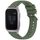Per cinturino in silicone con texture a strisce Garmin Venu SQ da 20 mm (verde scuro) Per cinturino in silicone con texture a strisce Garmin Venu SQ da 20 mm (verde scuro)
