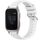 Per cinturino in silicone da 20 mm con texture a strisce Garmin Venu SQ (bianco) Per cinturino in silicone da 20 mm con texture a strisce Garmin Venu SQ (bianco)