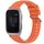 Per cinturino in silicone con texture a strisce Garmin Venu SQ da 20 mm (arancione) Per cinturino in silicone con texture a strisce Garmin Venu SQ da 20 mm (arancione)