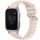 Per cinturino in silicone da 20 mm con texture a strisce Garmin Venu SQ (rosa)