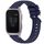 Per cinturino in silicone con texture a strisce Garmin Venu SQ da 20 mm (blu notte) Per cinturino in silicone con texture a strisce Garmin Venu SQ da 20 mm (blu notte)
