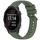 Per Garmin Forerunner 245 / 245 Music Stripe Texture Silicone Watch Band 20mm (Verde scuro) Per Garmin Forerunner 245 / 245 Music Stripe Texture Silicone Watch Band 20mm (Verde scuro)