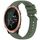 Per Garmin Forerunner 645 / 645 Music Stripe Texture Silicone Watch Band 20mm (Verde scuro) Per Garmin Forerunner 645 / 645 Music Stripe Texture Silicone Watch Band 20mm (Verde scuro)