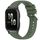 Per Garmin Forerunner Sq2 / Sq2 Music Stripe Texture Silicone Watch Band 20mm (Verde scuro) Per Garmin Forerunner Sq2 / Sq2 Music Stripe Texture Silicone Watch Band 20mm (Verde scuro)