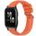 Per Garmin Forerunner Sq2 / Sq2 Music Stripe Texture Silicone 20mm Watch Band (Arancione) Per Garmin Forerunner Sq2 / Sq2 Music Stripe Texture Silicone 20mm Watch Band (Arancione)