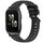 Per Garmin Forerunner Sq2 / Sq2 Music Stripe Texture Silicone 20mm Watch Band (Nero)