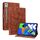 Per Lenovo Tab P12 12.7 2025 Custodia per tablet in pelle goffrata Lily (marrone) Per Lenovo Tab P12 12.7 2025 Custodia per tablet in pelle goffrata Lily (marrone)