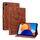 Per Xiaomi Redmi Pad SE 8.7 Custodia per tablet in pelle goffrata Lily (marrone) Per Xiaomi Redmi Pad SE 8.7 Custodia per tablet in pelle goffrata Lily (marrone)