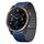 Per Garmin Quatix 7 Pro Dual Color Magnetic Quick Release 22mm Cinturino in silicone (blu scuro+nero) Per Garmin Quatix 7 Pro Dual Color Magnetic Quick Release 22mm Cinturino in silicone (blu scuro+nero)