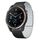 Per Garmin Quatix 7 Pro Dual Color Magnetic Quick Release 22mm Cinturino in silicone (nero+grigio) Per Garmin Quatix 7 Pro Dual Color Magnetic Quick Release 22mm Cinturino in silicone (nero+grigio)