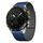 Per Garmin MARQ Gen 2 Dual Color Magnetic Quick Release 22mm Cinturino in silicone per orologio (blu scuro+nero) Per Garmin MARQ Gen 2 Dual Color Magnetic Quick Release 22mm Cinturino in silicone per orologio (blu scuro+nero)
