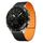Per Garmin MARQ Gen 2 Dual Color Magnetic Quick Release 22mm Cinturino in silicone (nero+arancione) Per Garmin MARQ Gen 2 Dual Color Magnetic Quick Release 22mm Cinturino in silicone (nero+arancione)