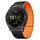 Per Garmin Enduro 2 / Enduro Dual Color Magnetic Quick Release 26mm Cinturino in silicone (nero+arancione) Per Garmin Enduro 2 / Enduro Dual Color Magnetic Quick Release 26mm Cinturino in silicone (nero+arancione)