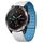 Per Garmin Descent MK1 / MK2 / MK2i cinturino in silicone magnetico a sgancio rapido bicolore da 26 mm (bianco + azzurro) Per Garmin Descent MK1 / MK2 / MK2i cinturino in silicone magnetico a sgancio rapido bicolore da 26 mm (bianco + azzurro)
