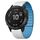 Per Garmin Fenix 6X / 6X Pro cinturino in silicone magnetico a sgancio rapido da 26 mm bicolore (bianco + azzurro) Per Garmin Fenix 6X / 6X Pro cinturino in silicone magnetico a sgancio rapido da 26 mm bicolore (bianco + azzurro)
