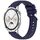 Per Huawei Watch GT 4 46mm Cinturino in silicone con trama a strisce da 22mm (blu notte) Per Huawei Watch GT 4 46mm Cinturino in silicone con trama a strisce da 22mm (blu notte)