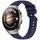 Per Huawei Watch 4 Pro Stripe Texture 22mm Cinturino in silicone (blu notte) Per Huawei Watch 4 Pro Stripe Texture 22mm Cinturino in silicone (blu notte)