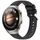 Per Huawei Watch 4 Cinturino in silicone con trama a strisce da 22 mm (nero) Per Huawei Watch 4 Cinturino in silicone con trama a strisce da 22 mm (nero)