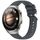 Per Huawei Watch 4 Stripe Texture 22mm Cinturino in silicone (grigio scuro) Per Huawei Watch 4 Stripe Texture 22mm Cinturino in silicone (grigio scuro)