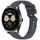 Per Huawei Watch Buds Stripe Texture 22mm Cinturino in silicone (grigio scuro) Per Huawei Watch Buds Stripe Texture 22mm Cinturino in silicone (grigio scuro)