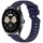 Per Huawei Watch Buds Stripe Texture 22mm Cinturino in silicone (blu notte) Per Huawei Watch Buds Stripe Texture 22mm Cinturino in silicone (blu notte)