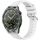 Per Huawei Watch GT 3 SE Cinturino in silicone con trama a strisce da 22 mm (bianco) Per Huawei Watch GT 3 SE Cinturino in silicone con trama a strisce da 22 mm (bianco)