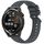 Per Huawei Watch GT Runner Stripe Texture cinturino in silicone da 22 mm (grigio scuro) Per Huawei Watch GT Runner Stripe Texture cinturino in silicone da 22 mm (grigio scuro)