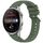Per Huawei Watch 3 Pro Stripe Texture 22mm Cinturino in silicone (verde scuro) Per Huawei Watch 3 Pro Stripe Texture 22mm Cinturino in silicone (verde scuro)