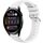 Per Huawei Watch 3 Cinturino in silicone con trama a strisce da 22 mm (bianco) Per Huawei Watch 3 Cinturino in silicone con trama a strisce da 22 mm (bianco)