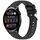 Per Huawei Watch 3 Cinturino in silicone con trama a strisce da 22 mm (nero) Per Huawei Watch 3 Cinturino in silicone con trama a strisce da 22 mm (nero)