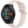 Per Huawei Watch GT 2E Cinturino in silicone con trama a strisce da 22 mm (rosa) Per Huawei Watch GT 2E Cinturino in silicone con trama a strisce da 22 mm (rosa)