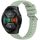 Per Huawei Watch GT 2E Cinturino in silicone con trama a strisce da 22 mm (verde chiaro) Per Huawei Watch GT 2E Cinturino in silicone con trama a strisce da 22 mm (verde chiaro)
