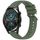 Per Huawei GT2 46mm Stripe Texture 22mm Cinturino in silicone (verde scuro) Per Huawei GT2 46mm Stripe Texture 22mm Cinturino in silicone (verde scuro)