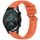 Per Huawei GT2 46mm Stripe Texture 22mm Cinturino in silicone (arancione)