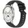 Per Huawei Watch GT 5 46mm Cinturino in silicone con trama a strisce da 22mm (nero) Per Huawei Watch GT 5 46mm Cinturino in silicone con trama a strisce da 22mm (nero)
