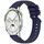 Per Huawei Watch GT 5 46mm Cinturino in silicone con trama a strisce da 22mm (blu notte) Per Huawei Watch GT 5 46mm Cinturino in silicone con trama a strisce da 22mm (blu notte)